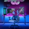 GIVENUSMYF gaming chair, computer chair with lumbar support, height adjustable gaming chair with headrest and 360° swivel office chair, suitable for