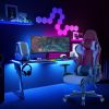 GIVENUSMYF gaming chair, computer chair with lumbar support, height adjustable gaming chair with headrest and 360° swivel office chair, suitable for