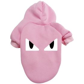 Pet Clothes Sweater Outdoor Hoodie Golden Retriever Labrador (Option: Pink-5XL)